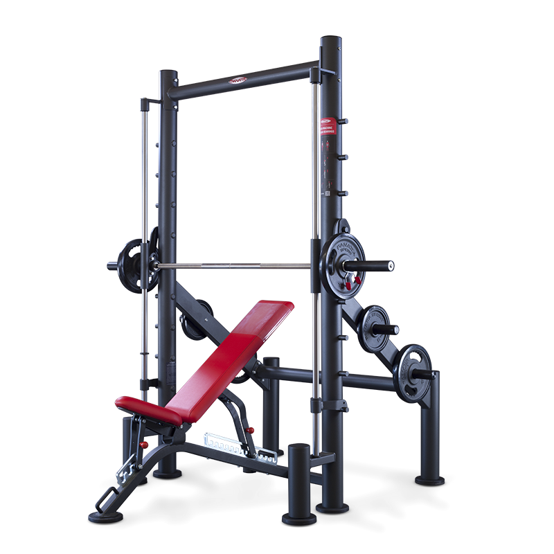 Smith Machine with Linear Bearings