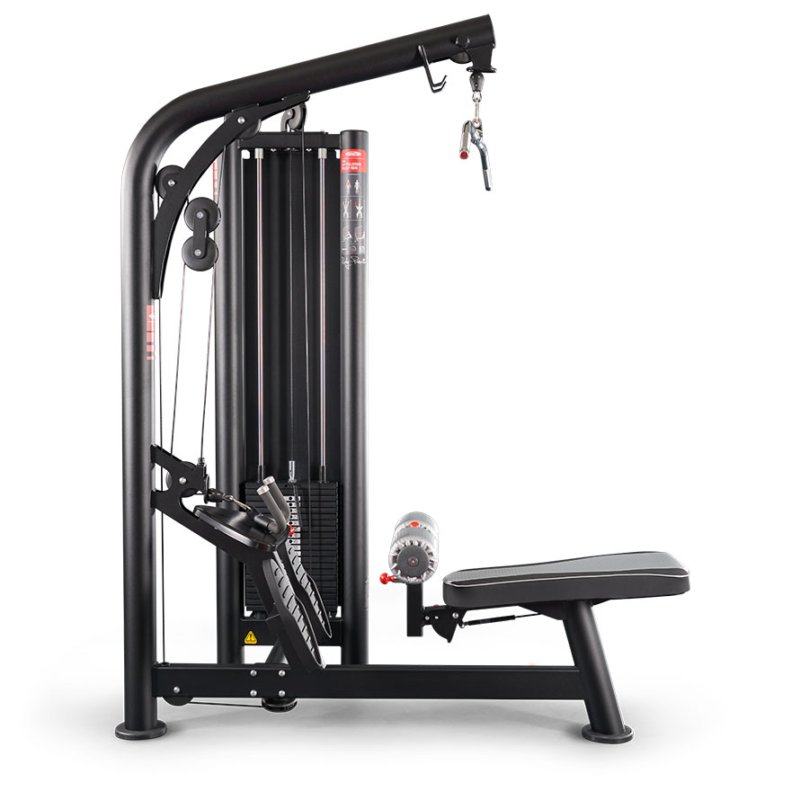 DUAL LAT MACHINE PULLEY ROW