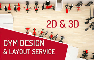 2D and 3D Gym design and layout service