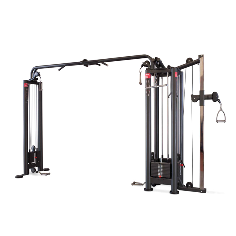 4 Station Multi Gym with Cable Station and Bar