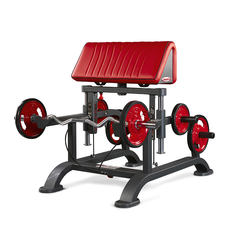 Adjustable Standing Biceps Curl Bench