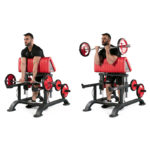 Adjustable Standing Curl Bench - 1HP213