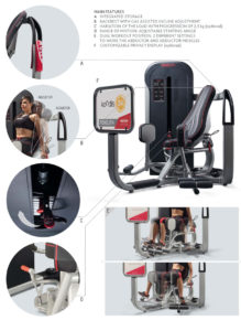 Adductor and Abductor Machine - 1MTH093